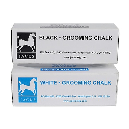 Jacks Imports Jacks Equine Grooming Chalk BLACK 1216-BK